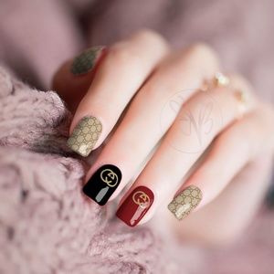 Gucci Monogram Nail Wraps